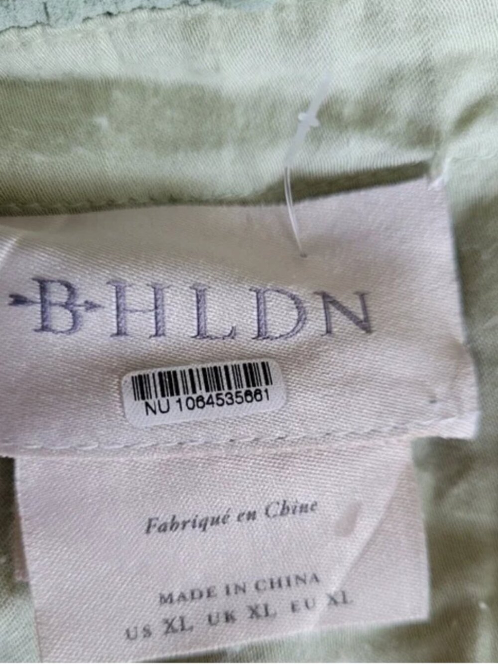 Anthropologie BHLDN Maxi Lace Mint Green Color Dress size XL - Picture 4 of 5